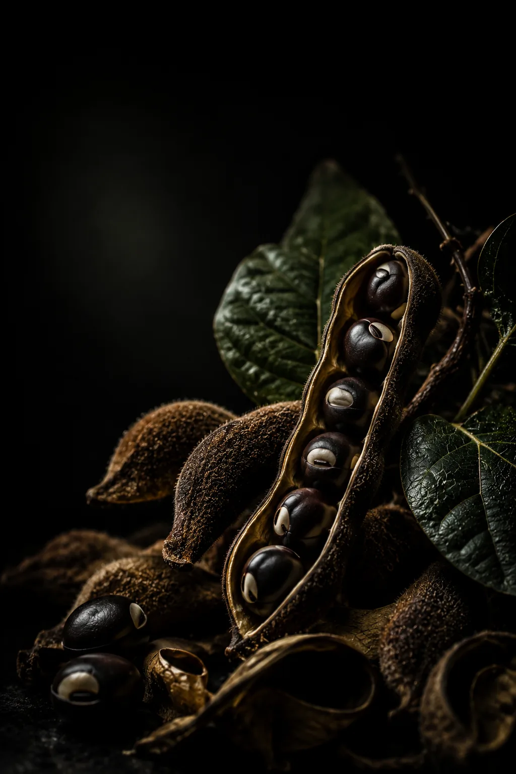 Mucuna pruriens, the velvet bean